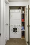Washer and dryer are available for your use